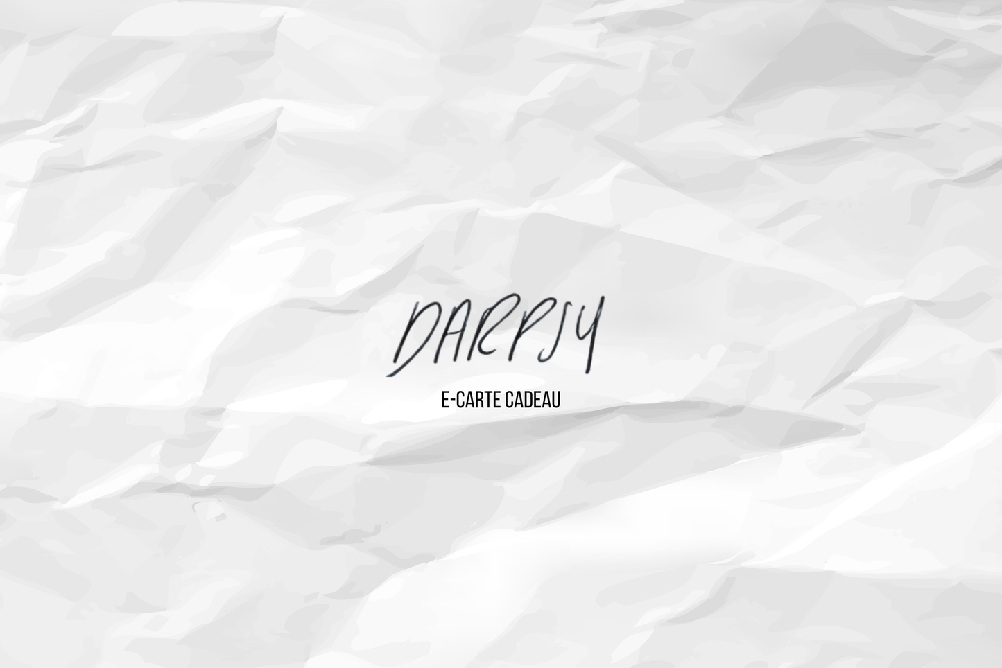 E-CARTE CADEAU DARPSY