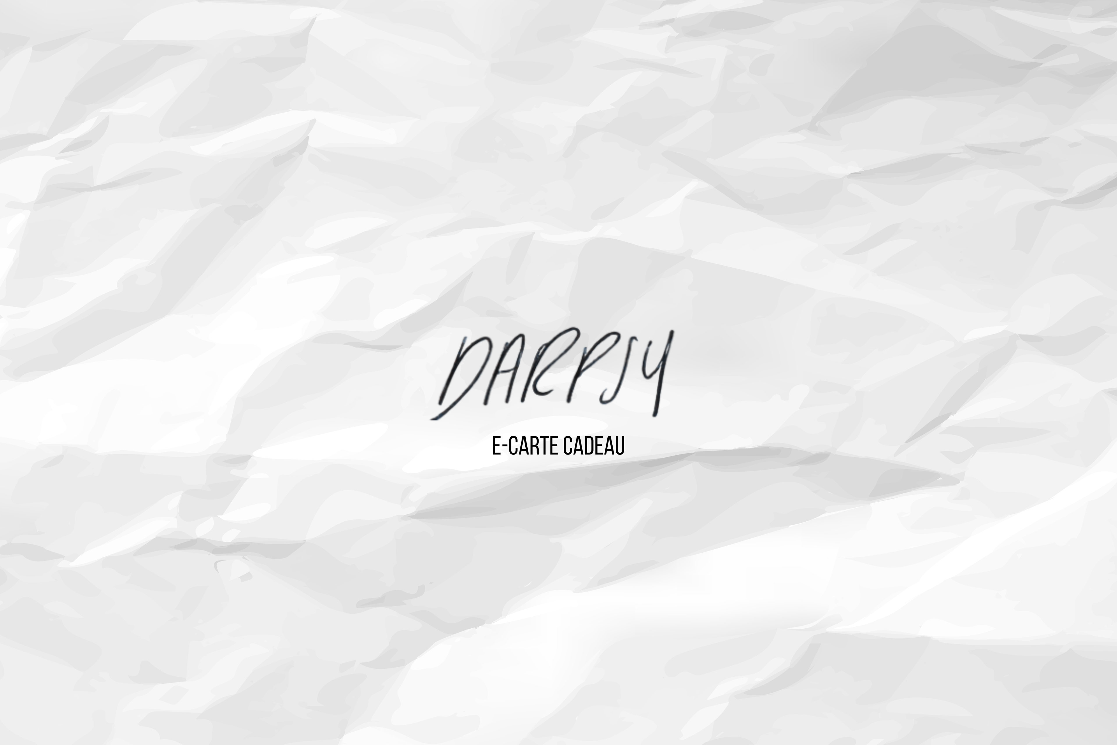 E-CARTE CADEAU DARPSY